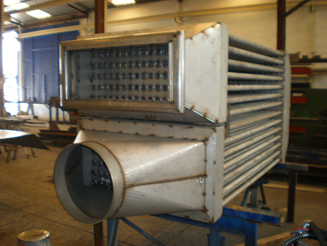 Moldes para Prefabricados de Hormigon (Intercambiadores Fro-Calor. Intercambiador ENETEX - Inox AISI 316 (Espaa))